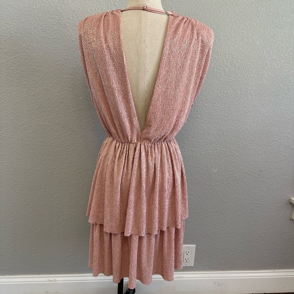 Sabina‎ Musayev Sapphire Dress in Blush NWT Size Small - Picture 4 of 6